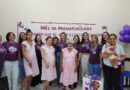 Edson Ramalho reúne mães e colaboradoras em evento alusivo à campanha Novembro Roxo, destacando a prematuridade